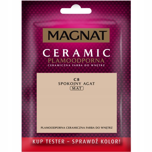 MAGNAT Ceramic ceramiczna farba do wnętrz Spokojny Agat Mini 30ml