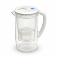 Dafi szklany dzbanek filtrujący PRISMA LED biały 1 filtr w zestawie 2,5L