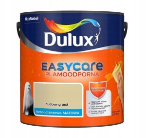 Dulux EasyCare farba lateksowa ścienna Cudowny Beż mat 2,5L