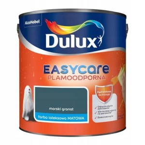 Dulux EasyCare farba lateksowa ścienna Morski Granat mat 2,5L