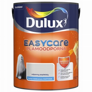 Dulux EasyCare farba lateksowa ścienna Odporny Popielaty mat 5L