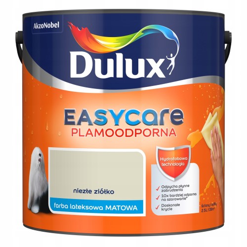 Dulux EasyCare farba lateksowa ścienna Niezłe Ziółko mat 2,5L