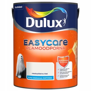Dulux EasyCare farba lateksowa ścienna Nieskazitelna Biel mat 5L
