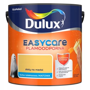 Dulux EasyCare farba lateksowa ścienna Złoty Na Medal mat 2,5L