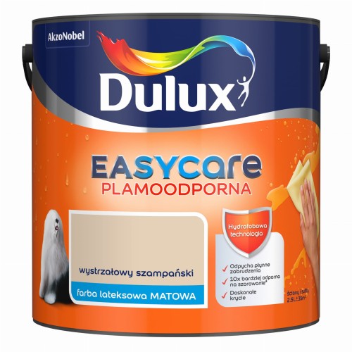 Dulux EasyCare farba lateksowa ścienna Wystrzałowy Szampański mat 2,5L