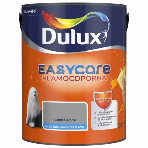 Dulux EasyCare farba lateksowa ścienna Trwałość Grafitu mat 5L