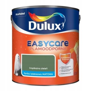 Dulux EasyCare farba lateksowa ścienna Tropikalna Zieleń mat 2,5L