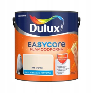 Dulux EasyCare farba lateksowa ścienna Siła Wanilii mat 2,5L