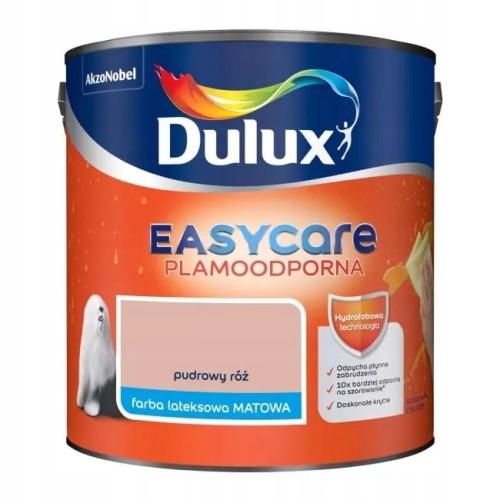 Dulux EasyCare farba lateksowa ścienna Pudrowy Róż mat 2,5L