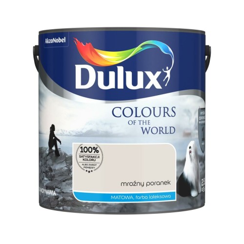 Dulux Kolory Świata farba lateksowa ścienna Mroźny Poranek mat 2,5L