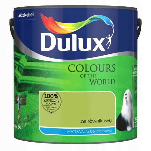 Dulux Kolory Świata farba lateksowa ścienna Las Równikowy mat 2,5L