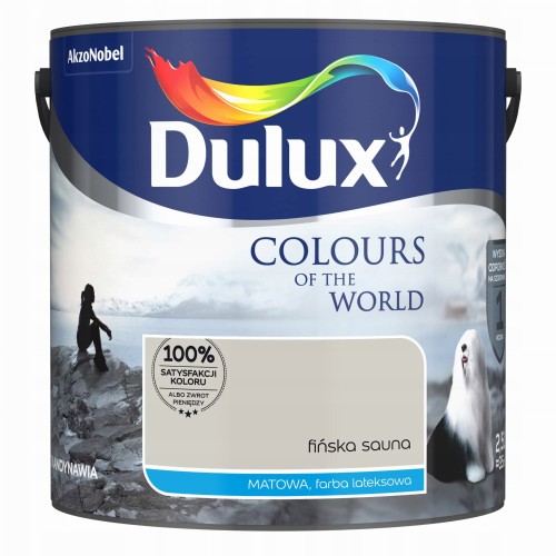 Dulux Kolory Świata farba lateksowa ścienna Fińska Sauna mat 2,5L