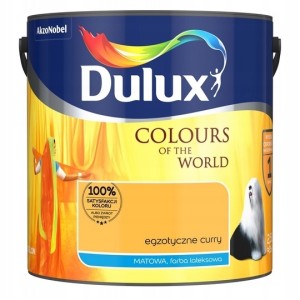 Dulux Kolory Świata farba lateksowa ścienna Egzotyczne Curry mat 2,5L