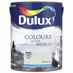 Dulux Kolory Świata farba lateksowa ścienna Białe Noce mat 5L
