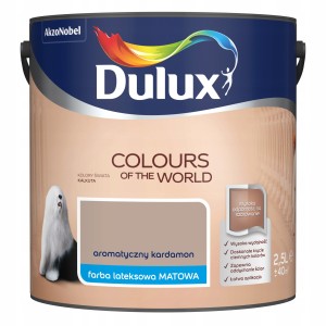 Dulux Kolory Świata farba lateksowa ścienna Aromatyczny Kardamon mat 2,5L