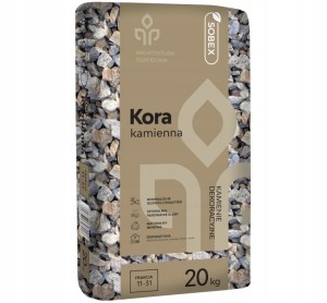 Kora kamienna gnejsowa dekoracyjna 11-31mm 20 kg
