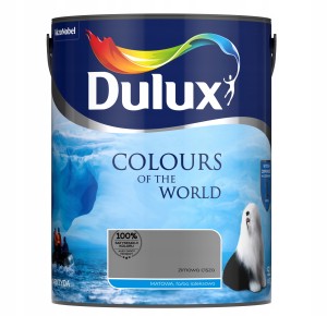 Dulux Kolory Świata farba lateksowa ścienna Zimowa Cisza mat 5L