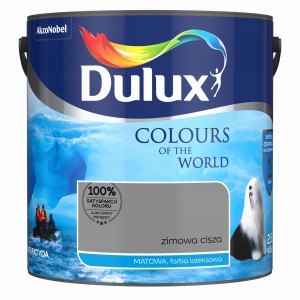 Dulux Kolory Świata farba lateksowa ścienna Zimowa Cisza mat 2,5L