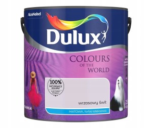 Dulux Kolory Świata farba lateksowa ścienna Wrzosowy Świt mat 2,5L
