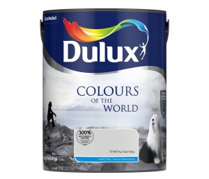Dulux Kolory Świata farba lateksowa ścienna Śnieżny Zaprzęg mat 5L
