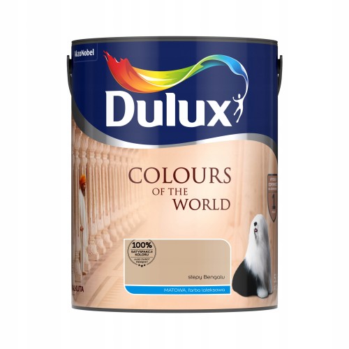 Dulux Kolory Świata farba lateksowa ścienna Stepy Bengalu mat 5L