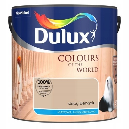 Dulux Kolory Świata farba lateksowa ścienna Stepy Bengalu mat 2,5L