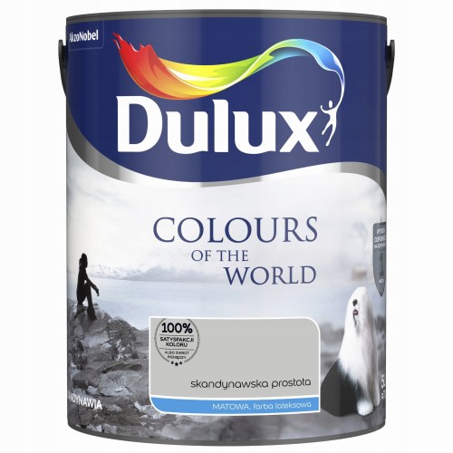 Dulux Kolory Świata farba lateksowa ścienna Skandynawska Prostota mat 5L