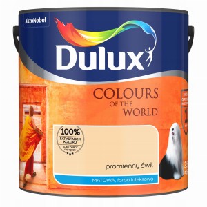 Dulux Kolory Świata farba lateksowa ścienna Promienny Świt mat 2,5L