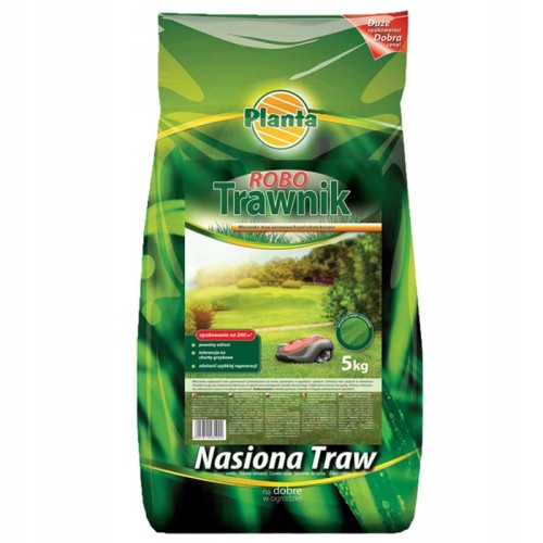 Planta Robo Trawnik mieszanka traw gazonowych 200 m2 5 kg