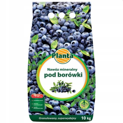 Planta nawóz pod borówki wieloskładnikowy granulat 10 kg
