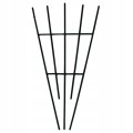 Pergola wachlarz metalowa podpora do roślin drabinka 61cm