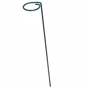 Pergola metalowa podpora kwiatowa ciemna zieleń 60cm