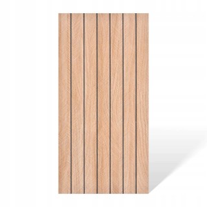 Płytki samoprzylepne imitacja drewna brązowe lamele 4szt 60x30cm