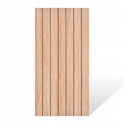 Płytki samoprzylepne imitacja drewna brązowe lamele 4szt 60x30cm