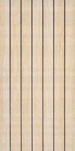 Panel dekoracyjny samoprzylepny PCV gładki jasne lamele 280x60 cm