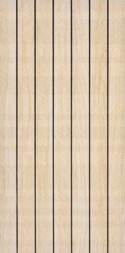 Panel dekoracyjny samoprzylepny PCV gładki jasne lamele 280x60 cm