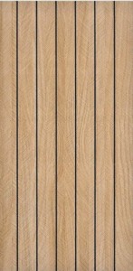 Panel dekoracyjny samoprzylepny PCV gładki lamele 280x60 cm