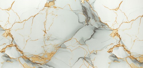 Panel dekoracyjny samoprzylepny PCV gładki szary marmur 280x60 cm