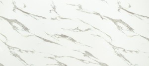 Panel dekoracyjny samoprzylepny PCV gładki biało-szary marmur 280x60 cm