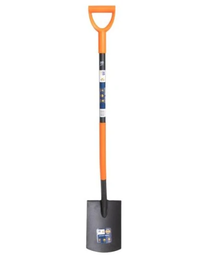 Szpadel prosty rydel stalowy do kopania ziemi twardej wzmocniony 130cm