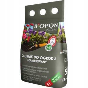 Biopon Natural obornik nawóz naturalny granulowany organiczny kurzak 5L