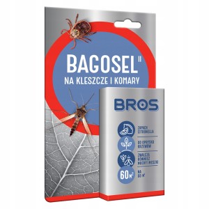 Bros Bagosel koncentrat przeciwko komarom i kleszczom do rozcieńczania 30ml