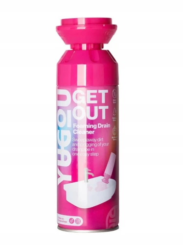 YUGOUGet Out pianka do czyszczenia zlewu i udrażniania odpływu 450 ml