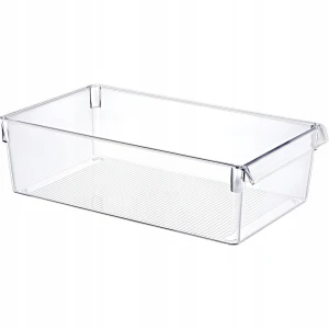 Organizer do lodówki pojemnik plastikowy transparentny 36x20,5x10 cm 1szt