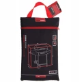 Pokrowiec na grilla uniwersalny wodoodporny XXL czarny 125x62x95 cm