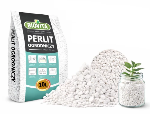 Biovita Perlit ogrodniczy do spulchniania gleby biały 2-6 mm 10L