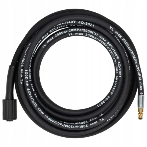 Wąż w stalowym oplocie do myjek ciśnieniowych 8m