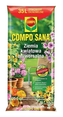 Ziemia ogrodowa uniwersalna do kwiatów 35 l