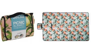 Koc piknikowy składany duży różne wzory 115x185cm 1szt