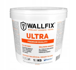 Wallfix Ultra klej do wszystkich tapet gotowy do użycia 1kg